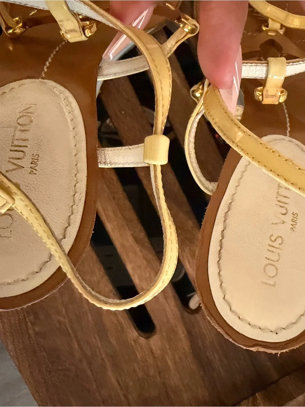Louis Vuitton Capricieuse Wedge Sandals
